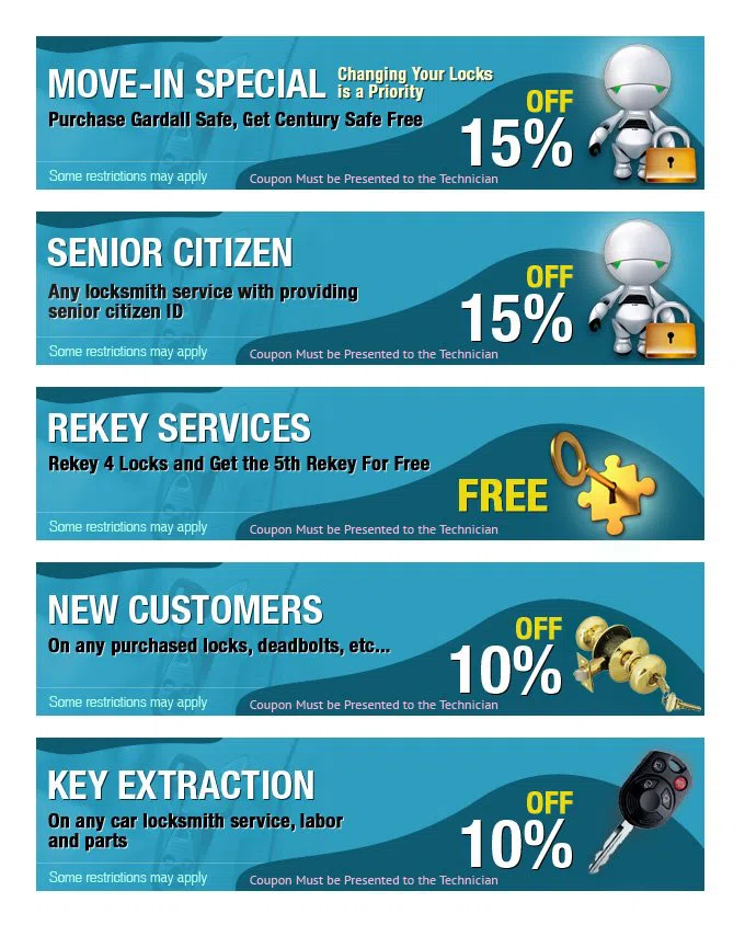 Metro Master Locksmith Dayton, OH 937-964-4064 - coupons8-set-five